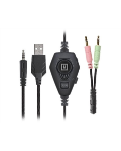 Наушники накладные REAL-EL GDX-7680 Черные (Black)