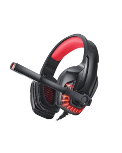 Навушники накладні REAL-EL GDX-7650 Чорні (Black Red)