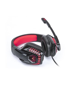 Наушники накладные REAL-EL GDX-7650 Черные (Black Red)