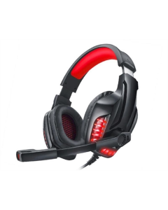 Навушники накладні REAL-EL GDX-7650 Чорні (Black Red)