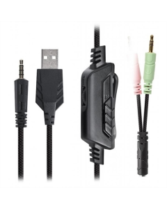 Наушники накладные REAL-EL GDX-7620 Черные (Black)