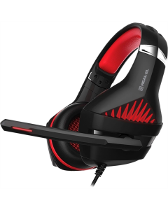 Наушники накладные REAL-EL GDX-7600 Черные (Black Red)