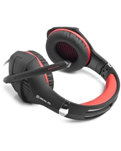 Наушники накладные REAL-EL GDX-7600 Черные (Black Red)