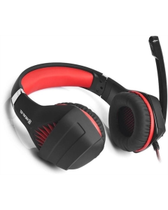 Наушники накладные REAL-EL GDX-7600 Черные (Black Red)