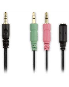 Наушники накладные REAL-EL GDX-7590 Черные (черно-красные)