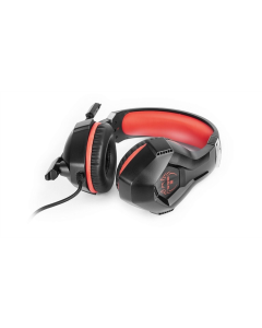 Наушники накладные REAL-EL GDX-7575 Черные (Black Red)