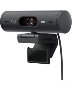 Веб-камера Logitech Brio 500 Graphite Чорна (Black)