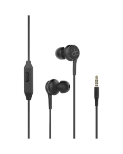 Навушники з мікрофоном Promate Duet Чорні (Black)