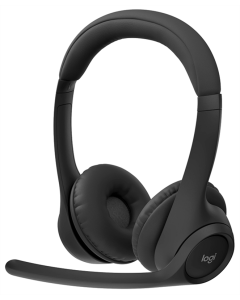 Бездротові повнорозмірні навушники Logitech Zone 300 Wireless Headset Чорні (Black)