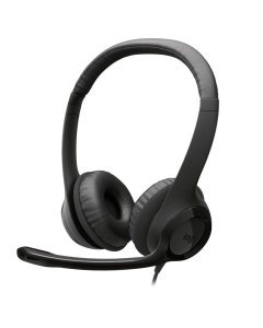 Наушники Logitech USB Headset USB-C H390 Черные (Black)