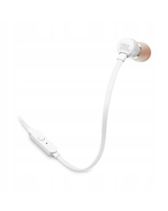 Наушники с микрофоном JBL T110 (JBLT110WHT) Белые (White)