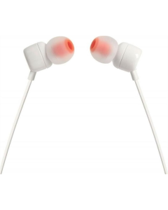 Навушники з мікрофоном JBL T110 (JBLT110WHT) Біліі (White)