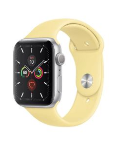 Смарт-годинник Apple Watch 5 44mm Silver/Lemon Cream (MWT32)