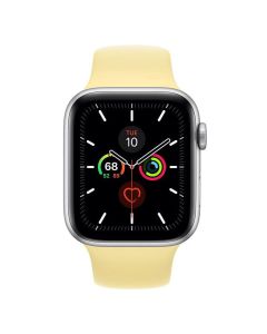 Смарт-годинник Apple Watch 5 44mm Silver/Lemon Cream (MWT32)