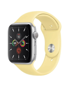 Смарт-годинник Apple Watch 5 44mm Silver/Lemon Cream (MWT32)