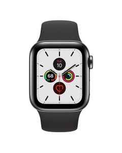 Смарт-годинник Apple Watch 5 4G 40mm (MWWQ2/MWX32) Чорний (Space Black)