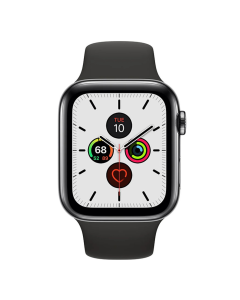 Смарт-годинник Apple Watch 5 4G 44mm Sport (MWW72/MWWK2) Чорний (Space Black)