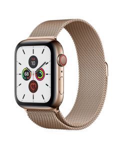 Смарт-годинник Apple Watch 5 4G 44mm Gold/Gold Milanese Loop (MWW62/MWWJ2)