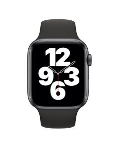 Смарт-годинник Apple Watch SE 44mm Space Gray Aluminum Case with Black Sport Band (MYDT2)