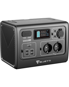 Переносная зарядная станция Bluetti EB55 Portable Power Station (EB55, PB930340) Черная (Black)
