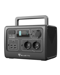 Переносная зарядная станция Bluetti EB55 Portable Power Station (EB55, PB930340) Черная (Black)