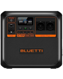 Портативна зарядна станція Bluetti (AC180P) Чорна (Black)