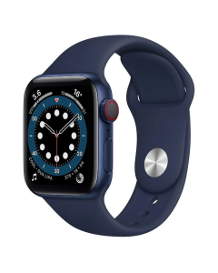 Смарт-годинник Apple Watch 6 4G 40mm Blue Aluminum Case w. Deep Navy Sport B. (M02R3/M06Q3)
