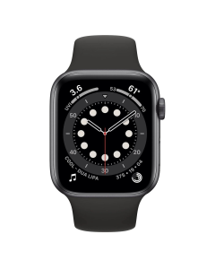 Смарт-годинник Apple Watch 6 4G 40mm Space Gray Aluminum Case with Black Sport Band (M02Q3/M06P3)