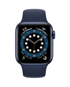 Смарт-годинник Apple Watch 6 4G 44mm Blue Aluminium Case with Deep Navy Sport Band (M07J3/M09A3)