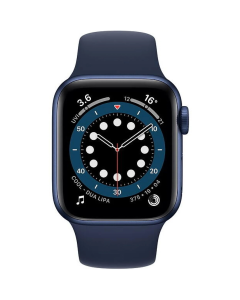 Смарт-годинник Apple Watch 6 4G 44mm Blue Aluminium Case with Deep Navy Sport Band (M07J3/M09A3)