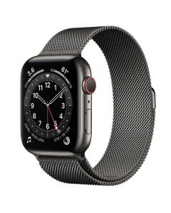 Смарт-годинник Apple Watch 6 4G 40mm Graphite Stainless Steel Case with Graphite Milanese Loop (M06Y3/MG2U3)