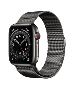 Смарт-годинник Apple Watch 6 4G 40mm Graphite Stainless Steel Case with Graphite Milanese Loop (M06Y3/MG2U3)
