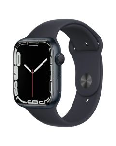 Смарт-годинник Apple Watch Series 7 GPS 41mm Midnight Aluminum Case With Midnight Sport Band (MKMX3)
