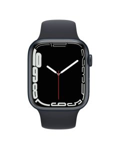 Смарт-годинник Apple Watch Series 7 GPS 41mm Midnight Aluminum Case With Midnight Sport Band (MKMX3)