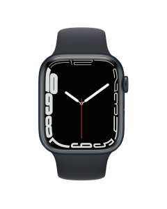 Смарт-годинник Apple Watch Series 7 GPS 41mm Midnight Aluminum Case With Midnight Sport Band (MKMX3)