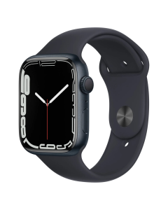 Смарт-годинник Apple Watch Series 7 GPS 41mm Midnight Aluminum Case With Midnight Sport Band (MKMX3)