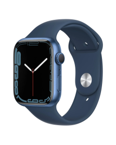 Смарт-годинник Apple Watch Series 7 GPS 41mm Blue Aluminum Case With Blue Sport Band (MKN13)