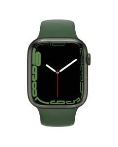 Смарт-годинник Apple Watch Series 7 GPS 45mm Green Aluminum Case With Green Sport Band (MKN73)