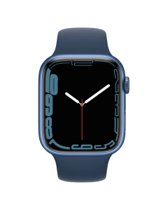 Смарт-годинник Apple Watch Series 7 GPS 45mm Blue Aluminum Case With Blue Sport Band (MKN83)
