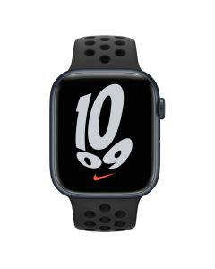 Смарт-годинник Apple Watch Nike 7 4G 41mm Midnight Aluminum Case with Anthracite/Black Nike Sport Band (MKHM3)