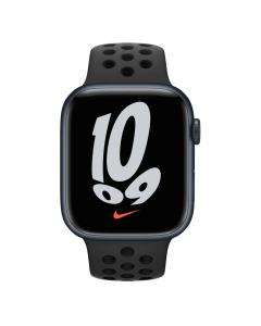 Смарт-годинник Apple Watch Nike 7 4G 41mm Midnight Aluminum Case with Anthracite/Black Nike Sport Band (MKHM3)