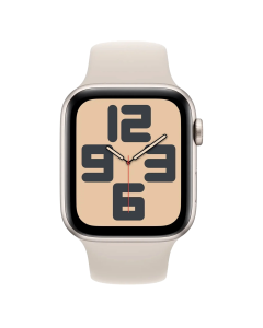 Смарт-годинник Apple Watch SE 2 GPS 44mm Starlight Aluminum Case with Starlight Sport Band M/L (MRE53)