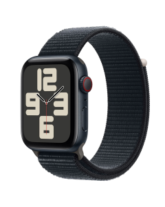 Смарт-часы Apple Watch SE 2 GPS + Cellular 40 мм с корпусом Midnight Aluminum и ремешком Midnight Sport Loop (MRGD3/MRGE3)