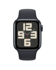 Смарт-годинник Apple Watch SE 2 GPS + Cellular 44mm Midnight Aluminum Case with Midnight Sport Band M/L (MRH73)