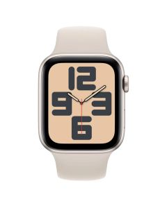 Смарт-годинник Apple Watch SE 2 GPS 44mm Starlight Aluminium Case w. Starlight Sport Band - S/M (MXEU3)
