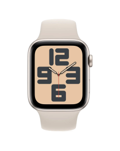 Смарт-годинник Apple Watch SE 2 GPS 44mm Starlight Aluminium Case w. Starlight Sport Band - S/M (MXEU3)