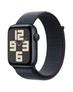 Умные часы Apple Watch SE 2 GPS 44 мм с корпусом Midnight Aluminium и ремешком Ink Sport Loop (MXEP3)