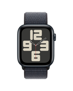 Умные часы Apple Watch SE 2 GPS 44 мм с корпусом Midnight Aluminium и ремешком Ink Sport Loop (MXEP3)