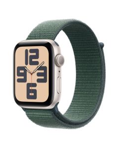 Смарт-годинник Apple Watch SE 2 GPS 44mm Starlight Aluminium Case w. Lake Green Sport Loop (MXEW3)