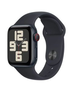 Смарт-годинник Apple Watch SE 2 GPS + Cellular 44mm Midnight Aluminium Case w. Midnight Sport Band - S/M